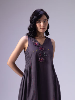 Hoshi Charcoal Dress