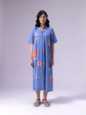Sei Blue Dress
