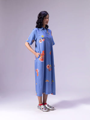 Sei Blue Dress