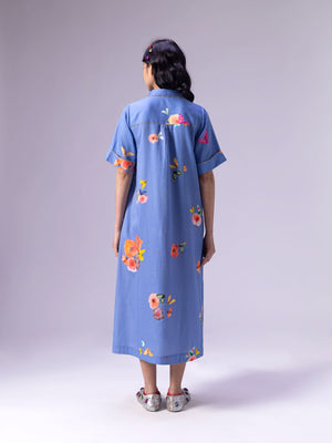 Sei Blue Dress