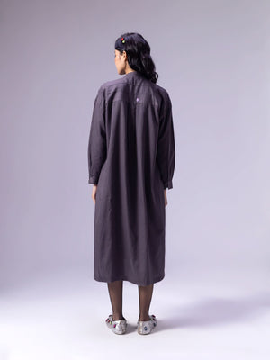 Fuyu Charcoal Dress