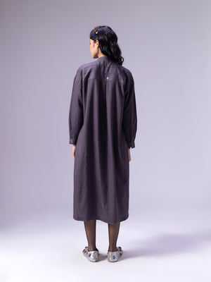 Fuyu Charcoal Dress