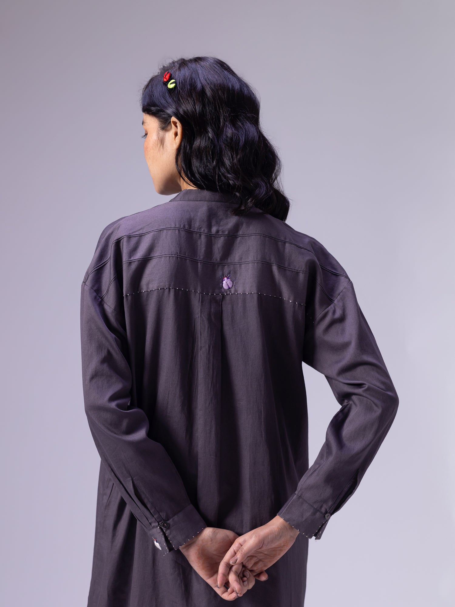 Fuyu Charcoal Dress