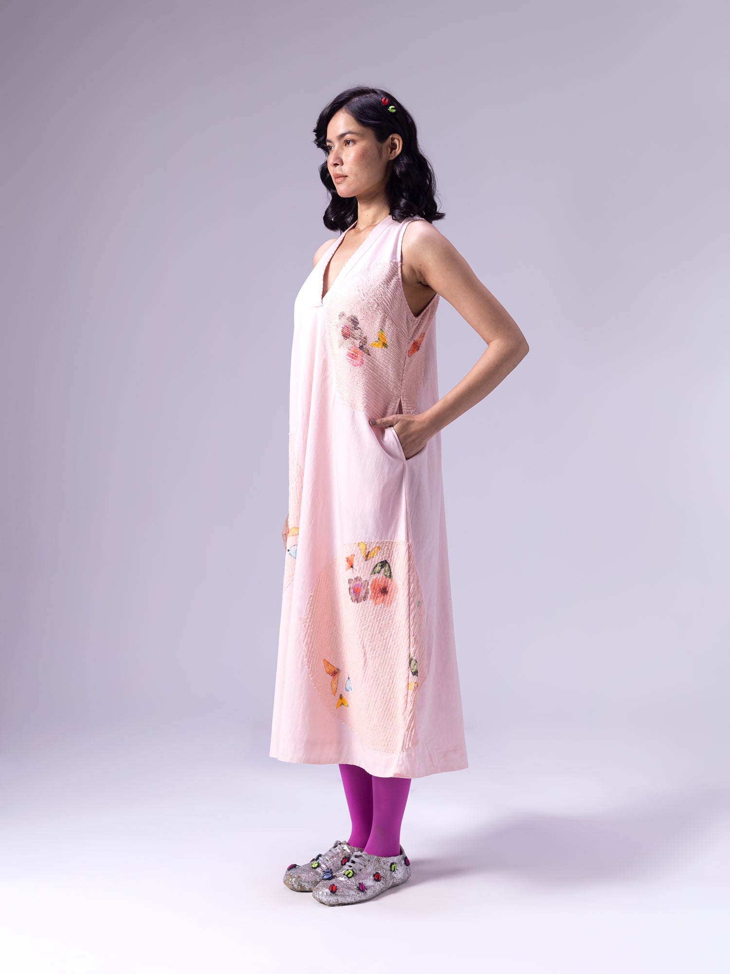 Kintsugi Pink Dress