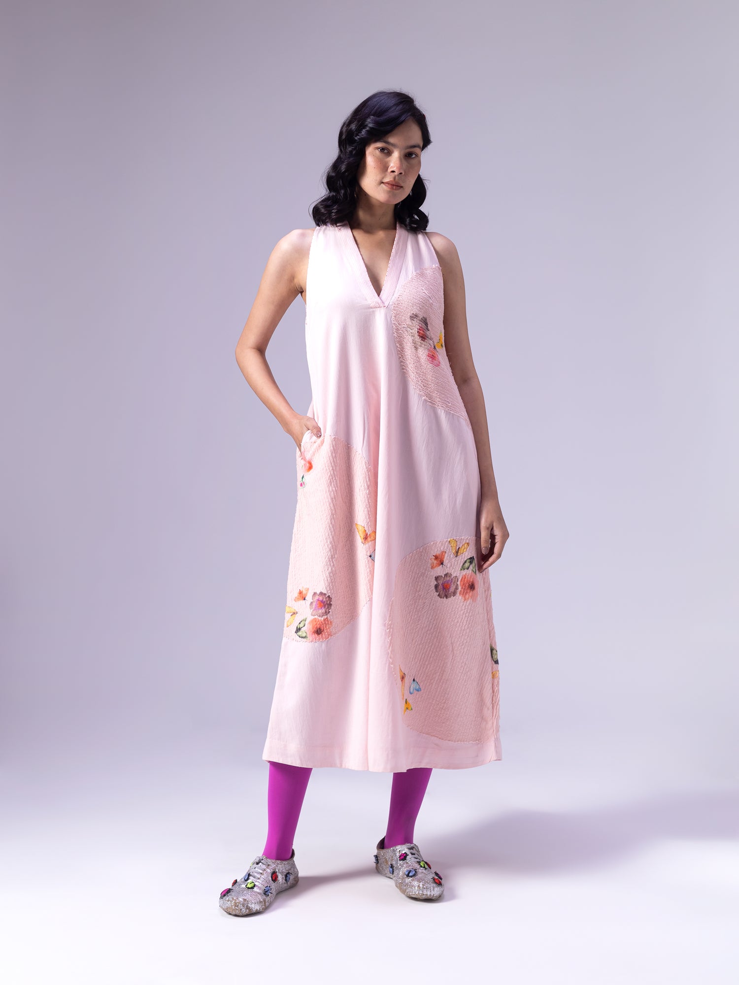 Kintsugi Pink Dress