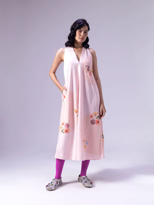 Kintsugi Pink Dress