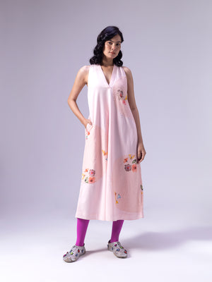 Kintsugi Pink Dress