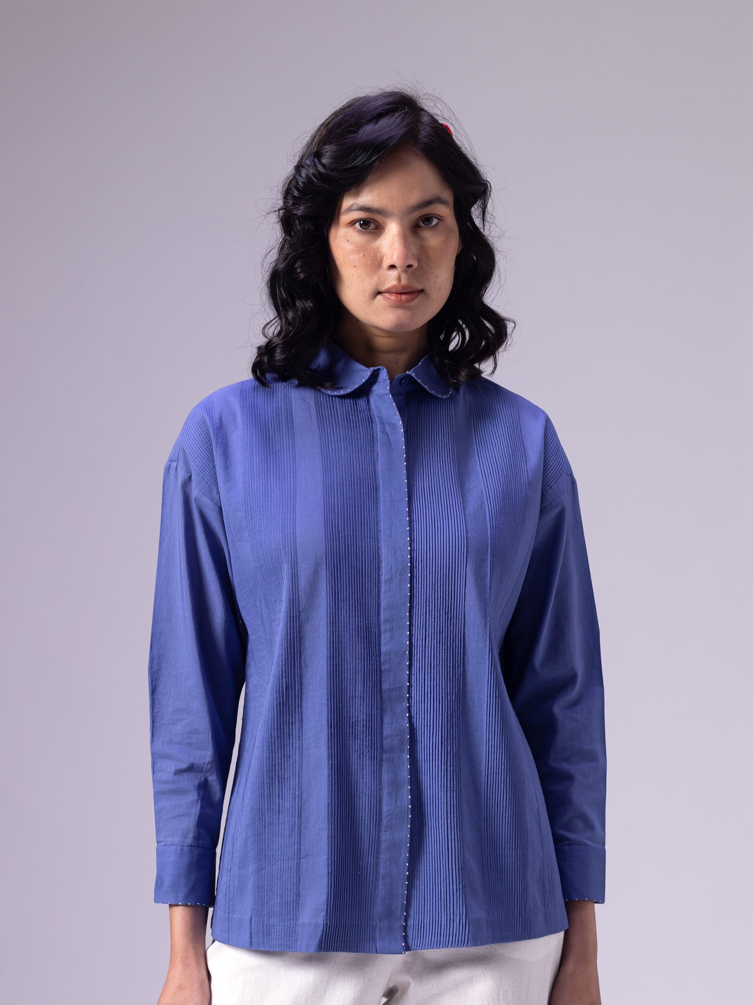 Aoi Blue Shirt
