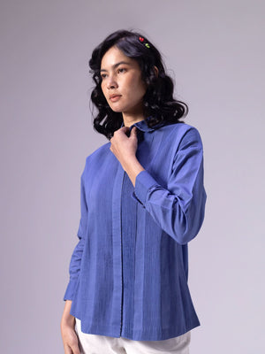 Aoi Blue Shirt