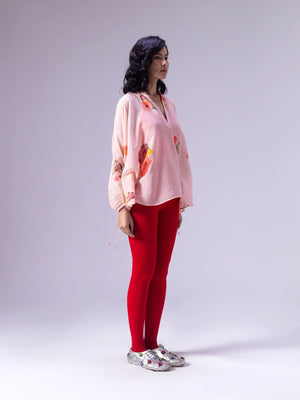 Jizo Pink Top