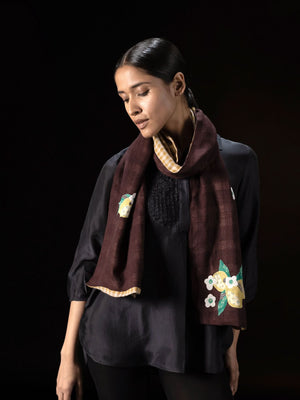Citrus Wine Scarf