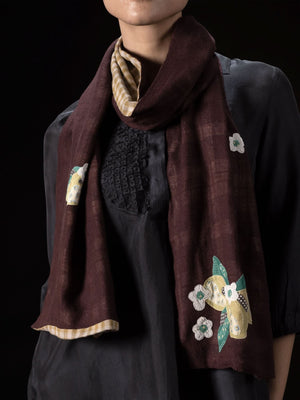 Citrus Wine Scarf