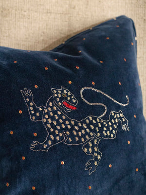 Chamomile Blue Cushion Cover