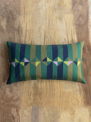 Chives Blue Cushion Cover