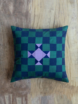 Ginserg Blue/Green Cushion Cover