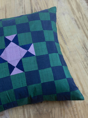 Ginserg Blue/Green Cushion Cover