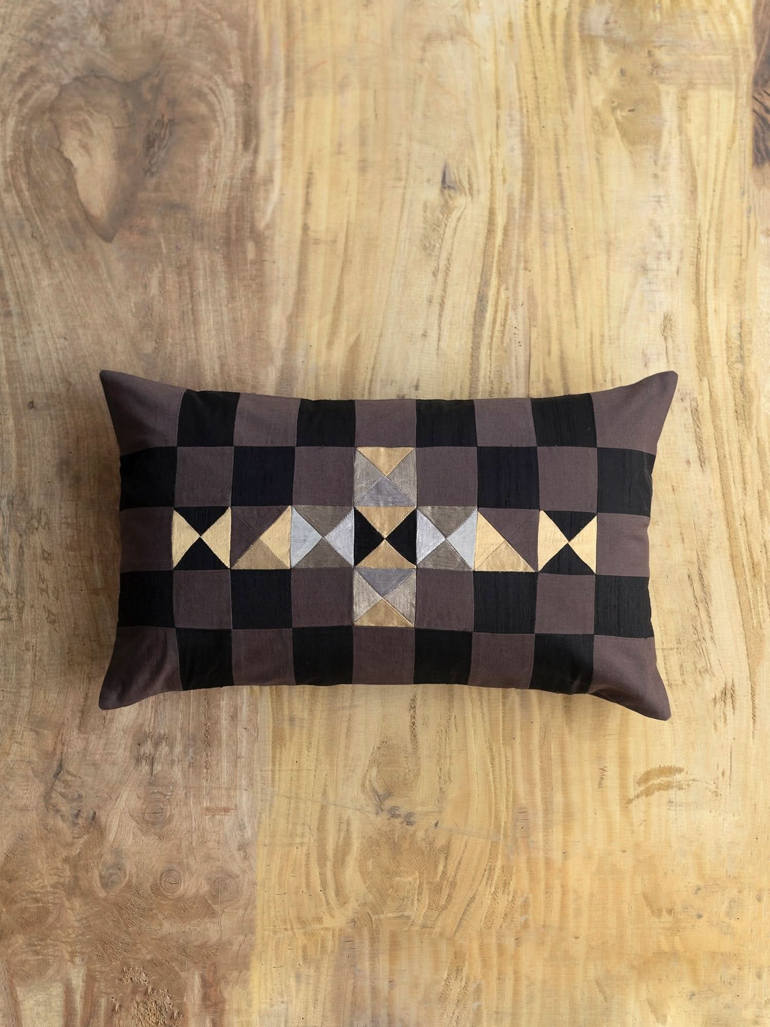 Ginserg Charcoal Cushion Cover