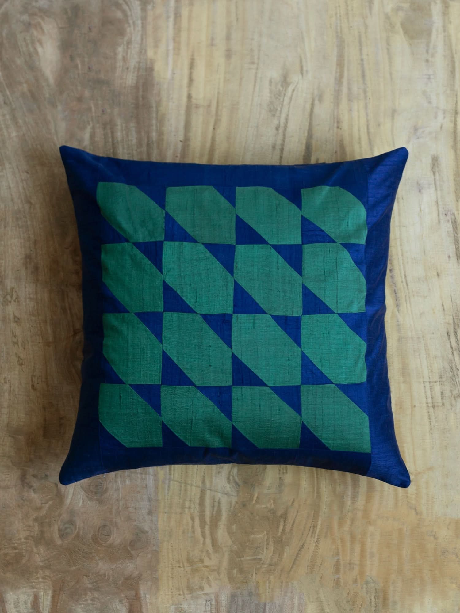 Tarragon Blue/Green Cushion Cover