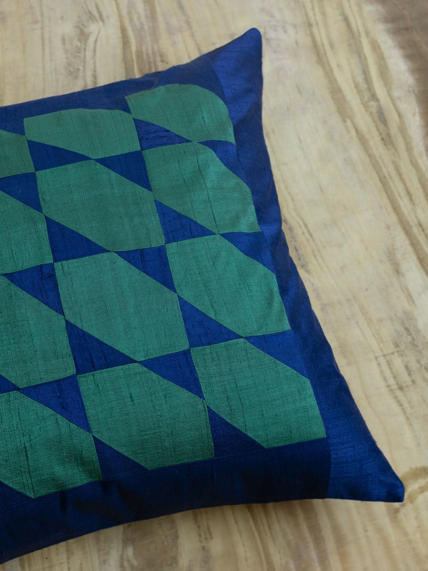 Tarragon Blue/Green Cushion Cover