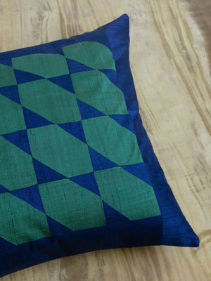 Tarragon Blue/Green Cushion Cover