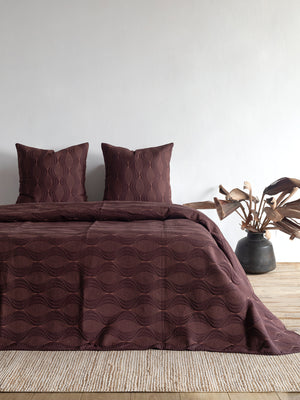 jin Brown Bedding Set