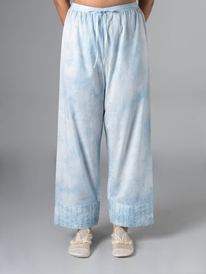 Zinnia Light Blue Pyjama