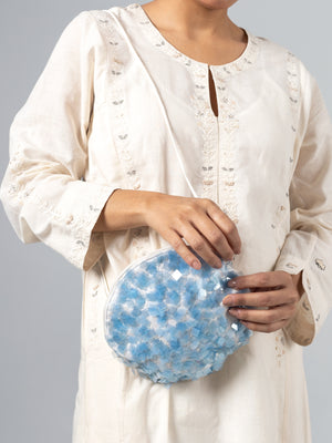 Alhelí Blue Potli bag