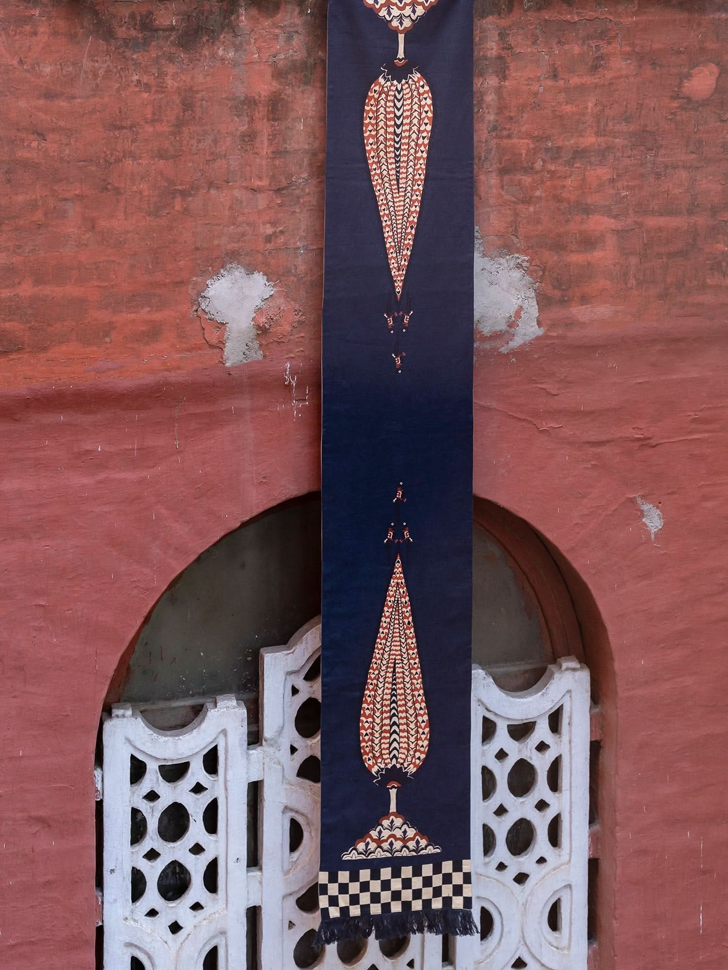 Mumin Indigo/Red Runner