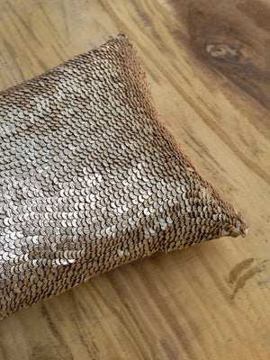 Leam Gold Cushion Cover