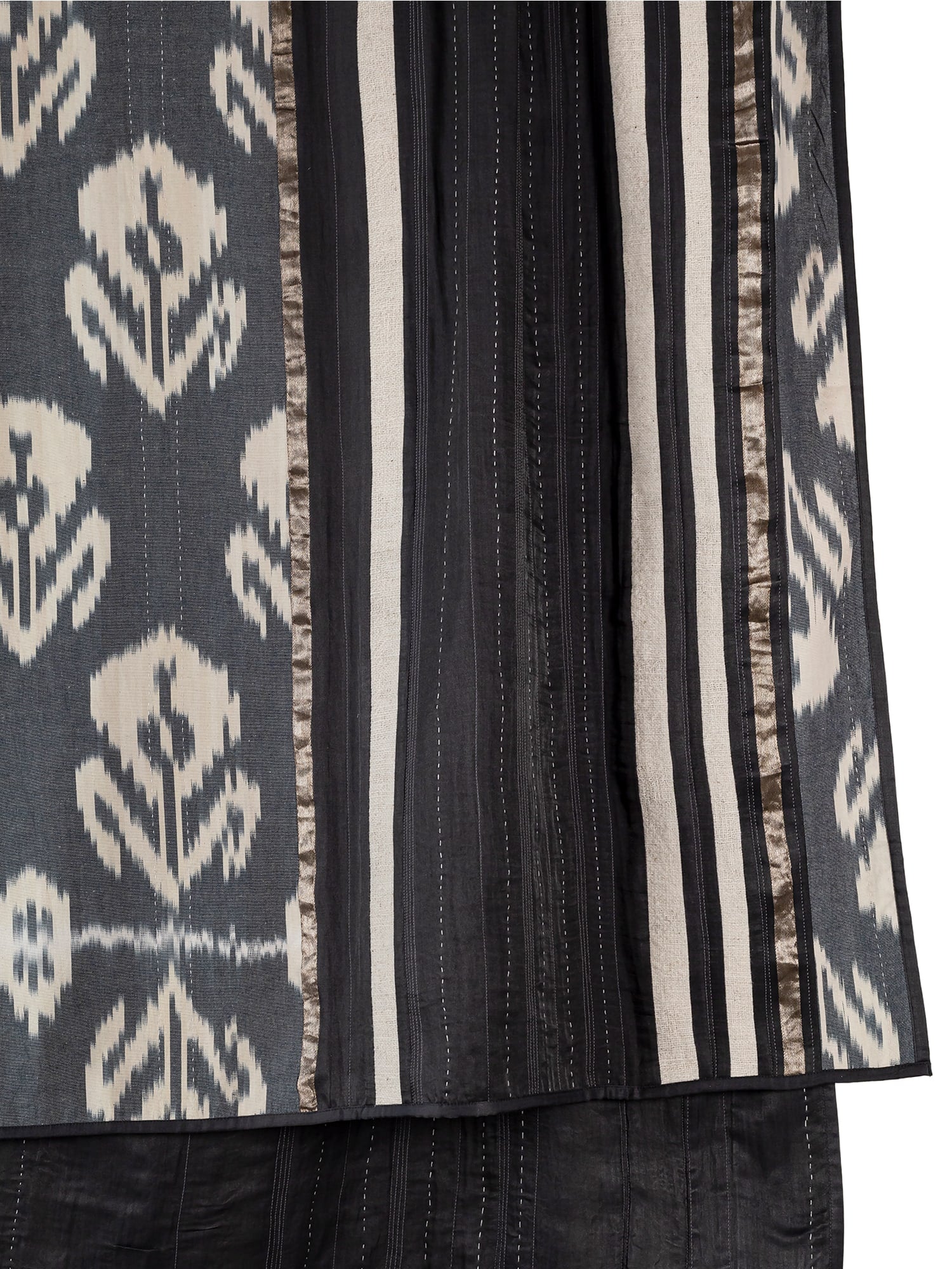 Barcode Charcoal Throw
