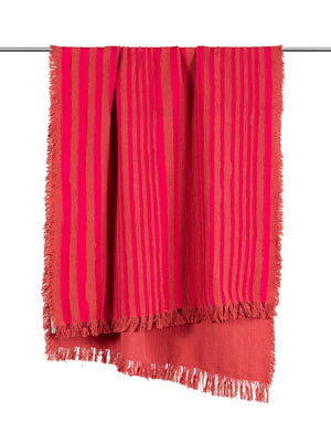 Blossom Red Throw