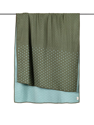 Merry go round Olive Green Throw