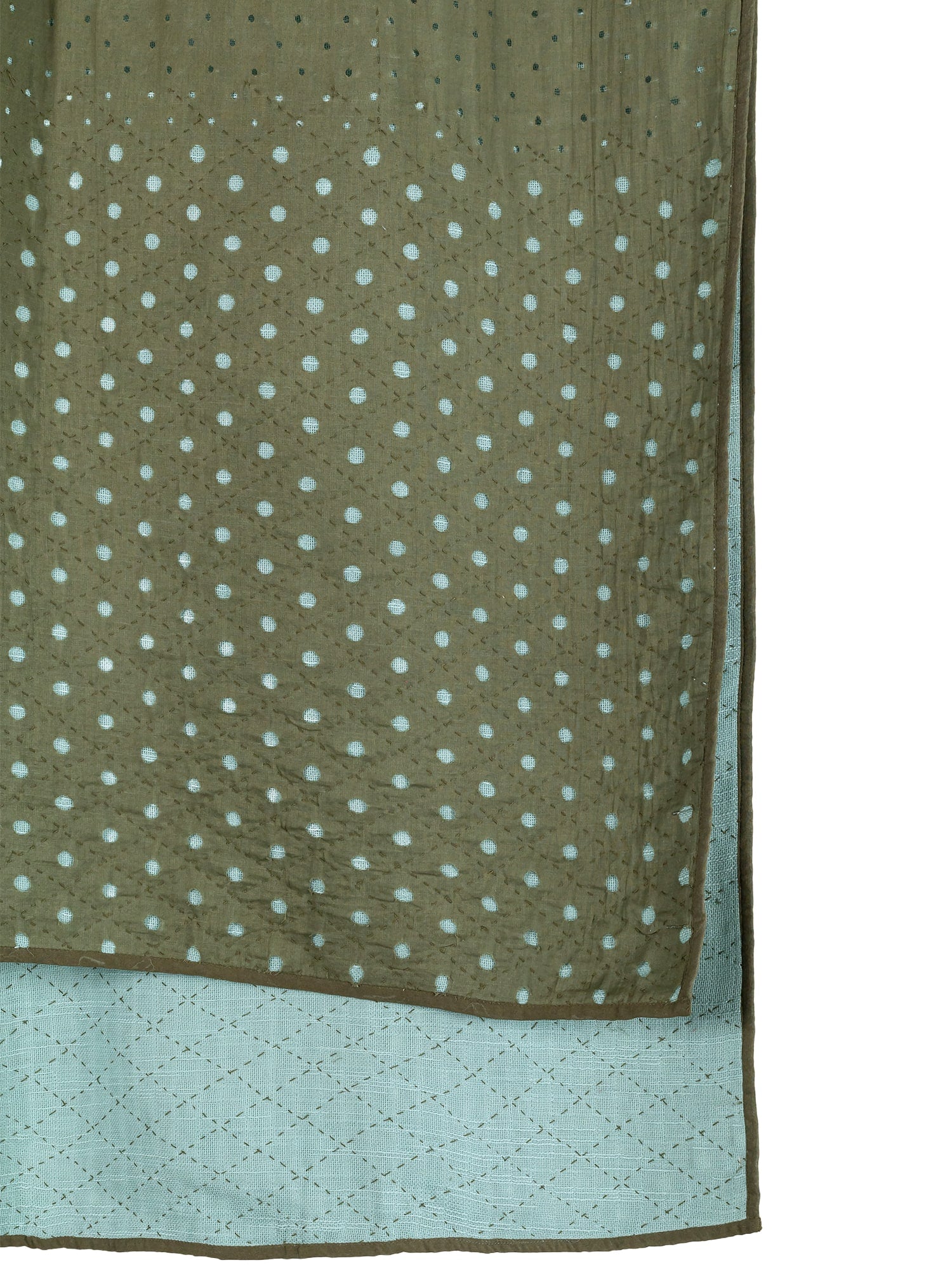 Merry go round Olive Green Throw
