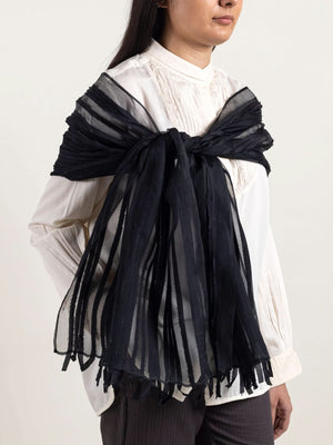 Nora Black Scarf