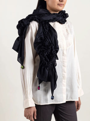 Layla Black Scarf