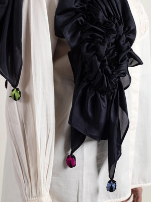 Layla Black Scarf