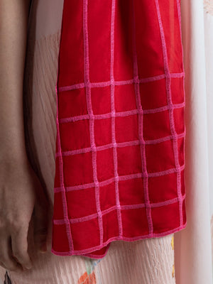 Ella Red Scarf
