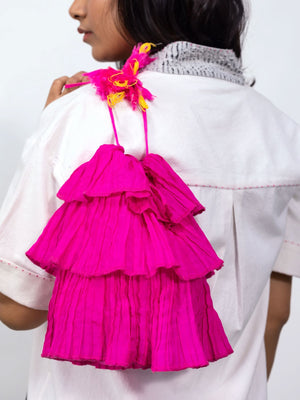 Benjiro Hot Pink Potli Bag