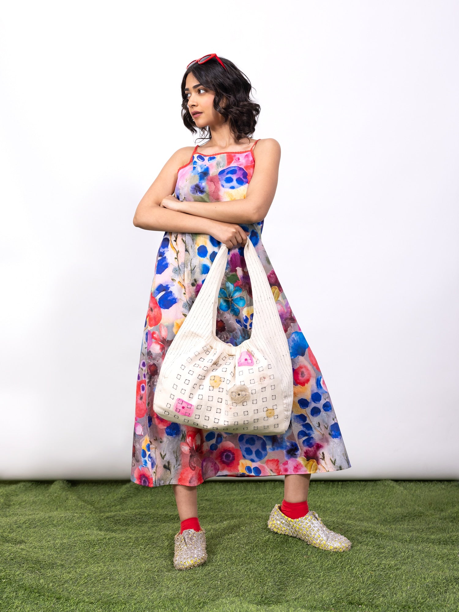 Cacey Natural Shoulder Bag