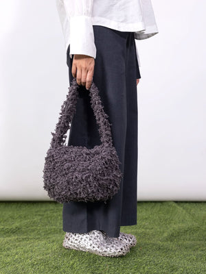 Grass Charcoal Shoulder Bag