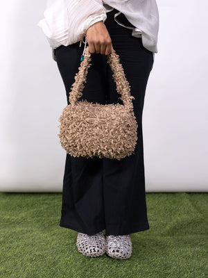 Grass Beige Shoulder Bag