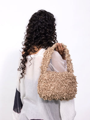 Grass Beige Shoulder Bag