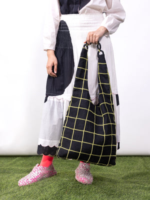 Flynn Black Shoulder Bag