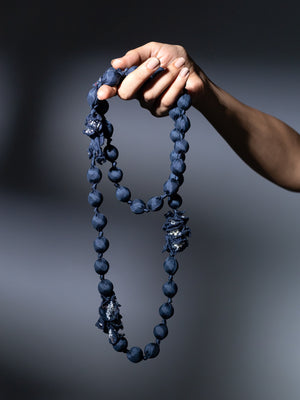 Tejal  Navy Blue Necklace