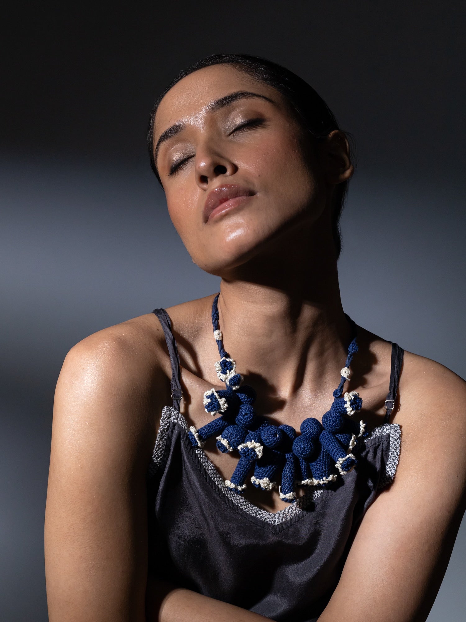 Adira Indigo Natural Necklace