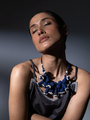 Adira Indigo Natural Necklace