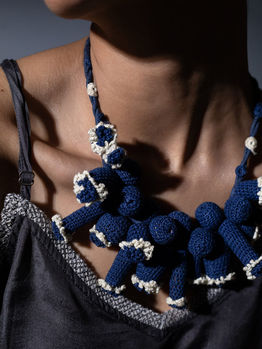 Adira Indigo Natural Necklace