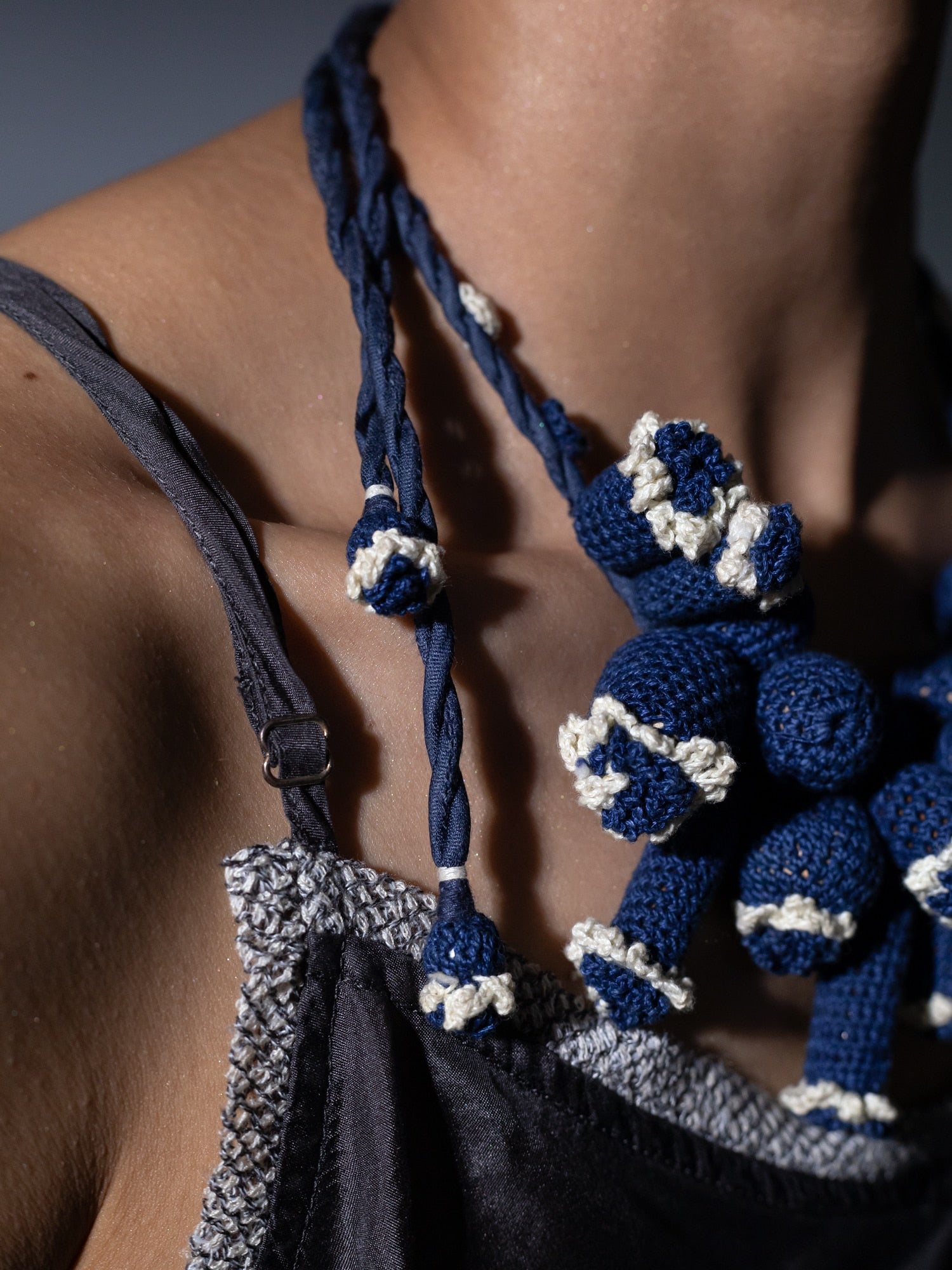 Adira Indigo Natural Necklace
