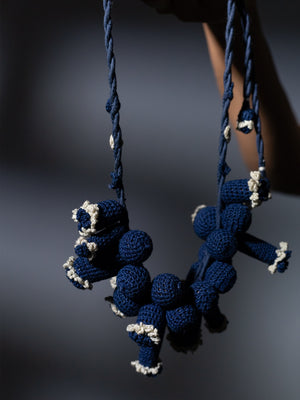 Adira Indigo Natural Necklace