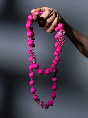 Tejal  Hot Pink Necklace